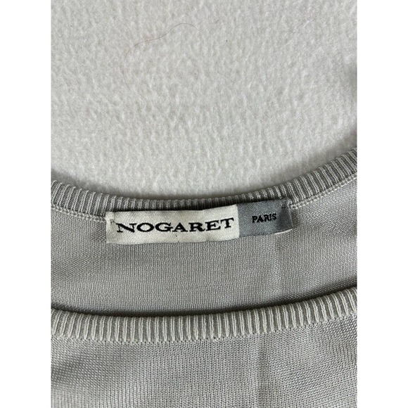 Nogaret Paris Mens gray and blue Lightweight Sweater - XXL-rare and exquisite - Picture 2 of 5